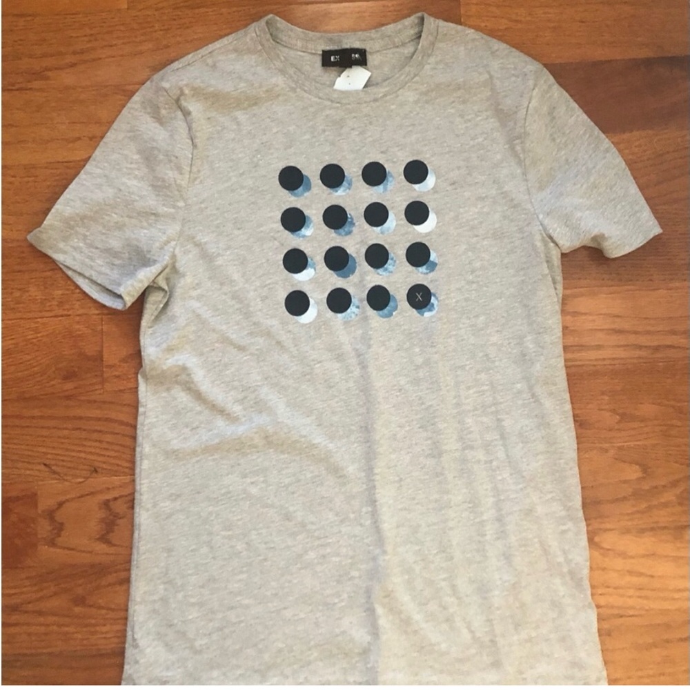 NWOT Express Grey Tee Shirt Size Small